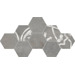 Керамогранит Provenza In Essence Esagona Grigio 19.6x22.6