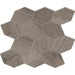 Керамогранит Provenza Provoak Mosaico Turtle Grigio Spazzolato 29.8x31.6