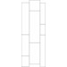 Керамогранит Provenza Q Stone Minimal Night Lappato Opus Maxi Rett 67.5x180
