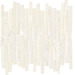 Керамогранит Provenza Unique Infinity Mosaico Stick Purestone White 34x35.4