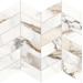 Керамогранит Provenza Unique Marble Mosaico Arrows Paonazzetto Silktech 30x30