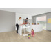 ПВХ плитка Quick-Step Alpha Vinyl Medium Planks Дуб хлопковый бежевый AVMP40103 - фото в интерьере