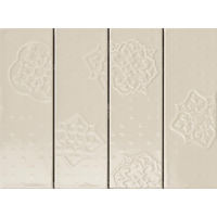 Керамика Ragno Brick Glossy Decoro Grey 10x30