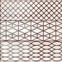 Керамика Ragno Brick Glossy Decoro Purple 10x30