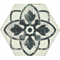 Керамогранит Ragno Eden Decoro Tappeto 1 Bianco 18.2x21