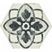 Керамогранит Ragno Eden Decoro Tappeto 1 Bianco 18.2x21