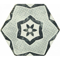 Керамогранит Ragno Eden Decoro Tappeto 2 Bianco 18.2x21