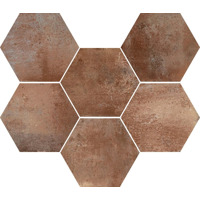 Керамогранит Ragno Epoca Cotto Scuro 21x18.2