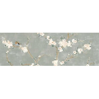 Керамика Ragno Mixed Verde Decoro Fiori di Pesco A 40x120