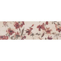 Rak Crema Royale Beige Flower Decor 30x100
