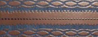 Rak Damasco Dark Blue Border 8x25