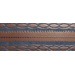 Rak Damasco Dark Blue Border 8x25