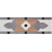 Керамогранит Rak Samarkanda Blue Border 15x45
