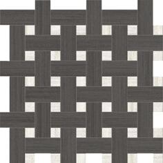 Керамогранит Refin Fusion Black Intreccio R 30x30