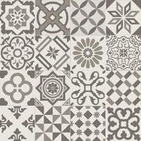 Керамика Ribesalbes Antigua Dec Gris 20x20