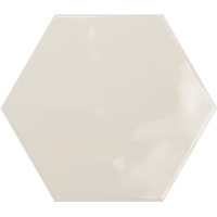 Керамика Ribesalbes Geometry Hex Creme Glossy 15x17.3