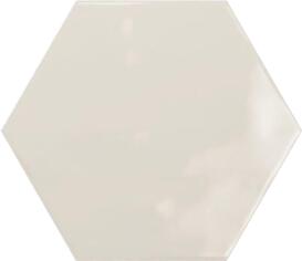 Керамика Ribesalbes Geometry Hex Creme Glossy 15x17.3