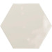 Керамика Ribesalbes Geometry Hex Creme Glossy 15x17.3