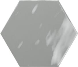 Керамика Ribesalbes Geometry Hex Grey Glossy 15x17.3