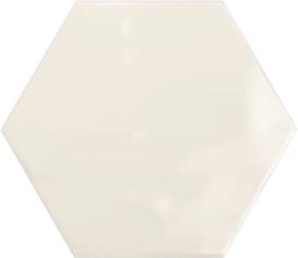Керамика Ribesalbes Geometry Hex Ivory Glossy 15x17.3