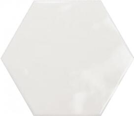 Керамика Ribesalbes Geometry Hex White Glossy 15x17.3