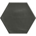 Керамогранит Ribesalbes Geometry Hex Black Matt 15x17.3