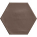 Керамогранит Ribesalbes Geometry Hex Brown Matt 15x17.3