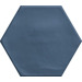 Керамогранит Ribesalbes Geometry Hex Navy Matt 15x17.3