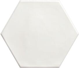 Керамогранит Ribesalbes Geometry Hex White Matt 15x17.3
