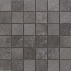Керамогранит Ricchetti Les Dalles Des Chateaux Mosaico 5x5 Noir 33.3x33.3