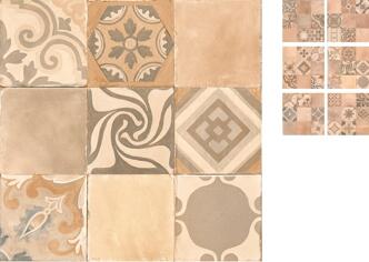 Керамогранит Ricchetti Terracotta Cementina Argilla Nt 60x60