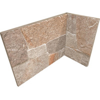 Керамогранит Rondine Asiago 3D Beige Angolo Interno 20x10x15 10x20