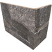 Керамогранит Rondine Asiago 3D Grafite Angolo Esterno 20x10x15 10x20