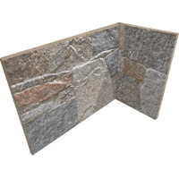 Керамогранит Rondine Asiago 3D Multicolor Angolo Interno 20x10x15 10x20