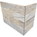 Керамогранит Rondine Cubics Beige Angolo Esterno Monolitico 10x20