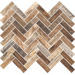 Керамогранит Rondine Inwood Caramel Mosaico Spina 32x28.5