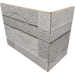 Керамогранит Rondine Loft 3D Grey Angolo Esterno 20x10x15 10x20