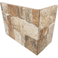 Керамогранит Rondine Lyon 3D Beige Angolo Esteno 20x10x15 10x20