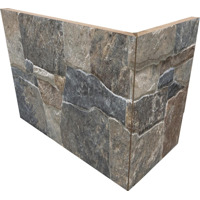 Керамогранит Rondine Lyon 3D Multicolor Angolo Esteno 20x10x15 10x20
