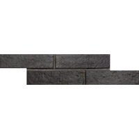 Керамогранит Rondine New York Black Brick 6x25