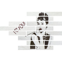 Керамогранит Rondine New York White Image Brick 56x78