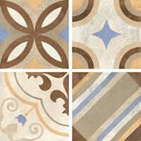 Керамогранит Rondine Swing Decor Beige Multicolor Mix 20.3x20.3