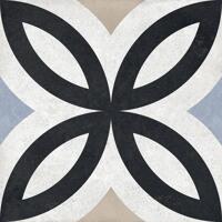 Керамогранит Rondine Swing Decor Blue 01 20.3x20.3