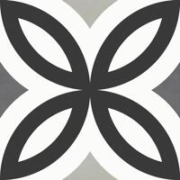 Керамогранит Rondine Swing Decor Night And Day 01 20.3x20.3