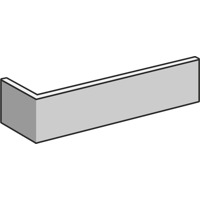 Керамогранит Rondine Tribeca Grey Brick Angolo Monolitico 6x17