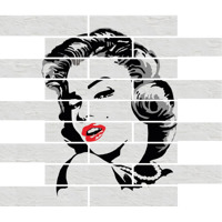 Керамогранит Rondine Tribeca White Marilyn 63x52