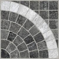 Керамогранит Rondine Valeria Grafite Arco Bianco 60.5x60.5