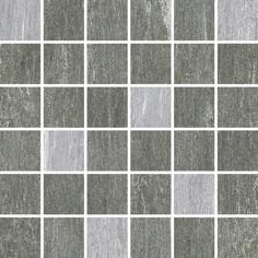 Керамогранит Rondine Valsertal Stone Dark Grey Mosaico 30x30