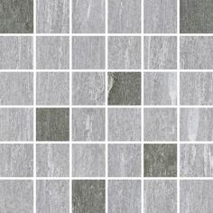 Керамогранит Rondine Valsertal Stone Grey Mosaico 30x30