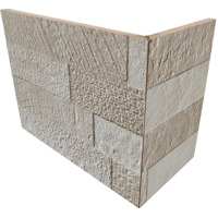 Керамогранит Rondine Volcano 3D Beige Angolo Esterno 20x10x15 10x20